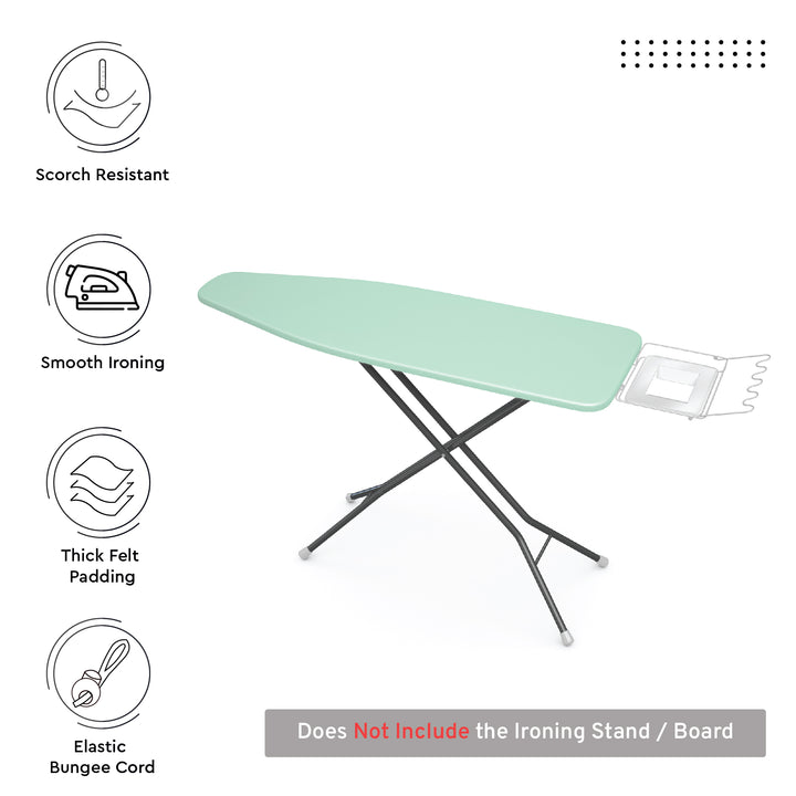 Canvas Mint Green Ironing Board Cover
