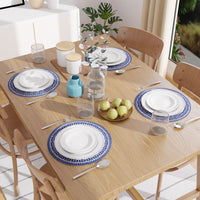 Cotton Blue Mandala Print Placemat (Pack of 4)