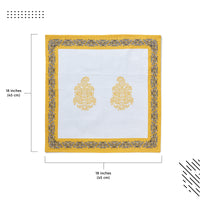 Cotton Yellow-01 Table Napkin