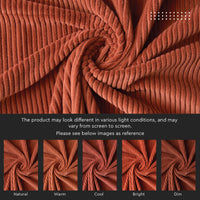 Corduroy Brick Cushion Cover