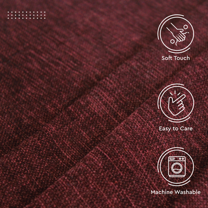Chenille Textured Fabric Decorative Soft Rich Cloth with Plain Colours for Sofa, Furnishing, Upholstery, Curtains, Cushions and Craft - 39"x54"/100x137 cm