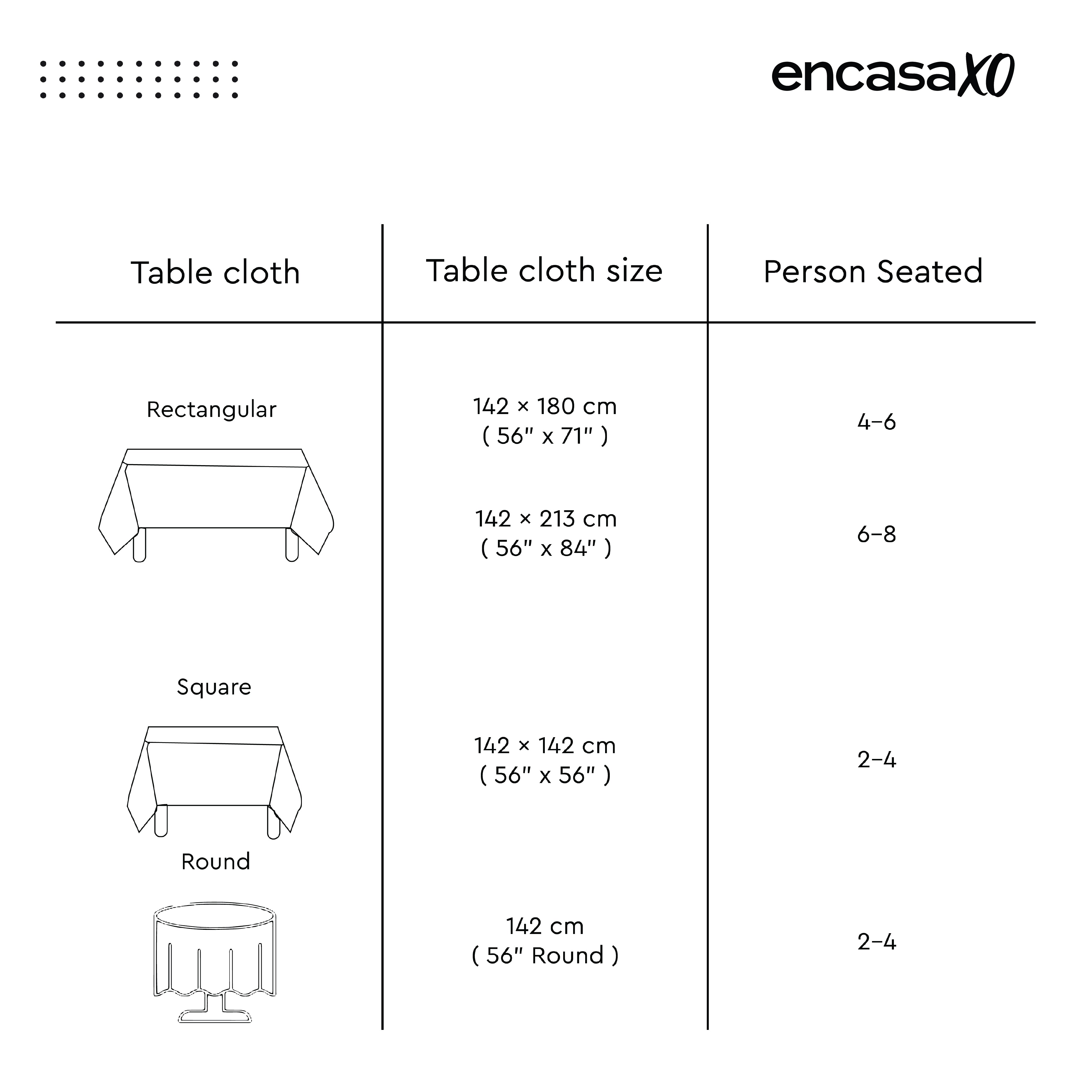 Polyester Blue Table Cloth (Pack of 1)