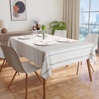Cotton Aztec Blue Table Cloth (Pack of 1)
