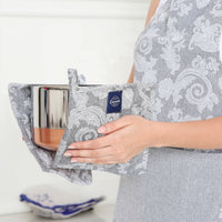 Cotton Grey Potholder (Pack of 2)