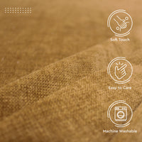 Chenille Textured Fabric Decorative Soft Rich Cloth with Plain Colours for Sofa, Furnishing, Upholstery, Curtains, Cushions and Craft - 39"x54"/100x137 cm