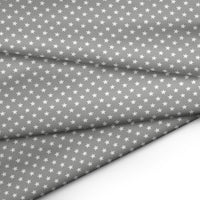 20s Sheeting Grey Stars Fabric (1 Meter)