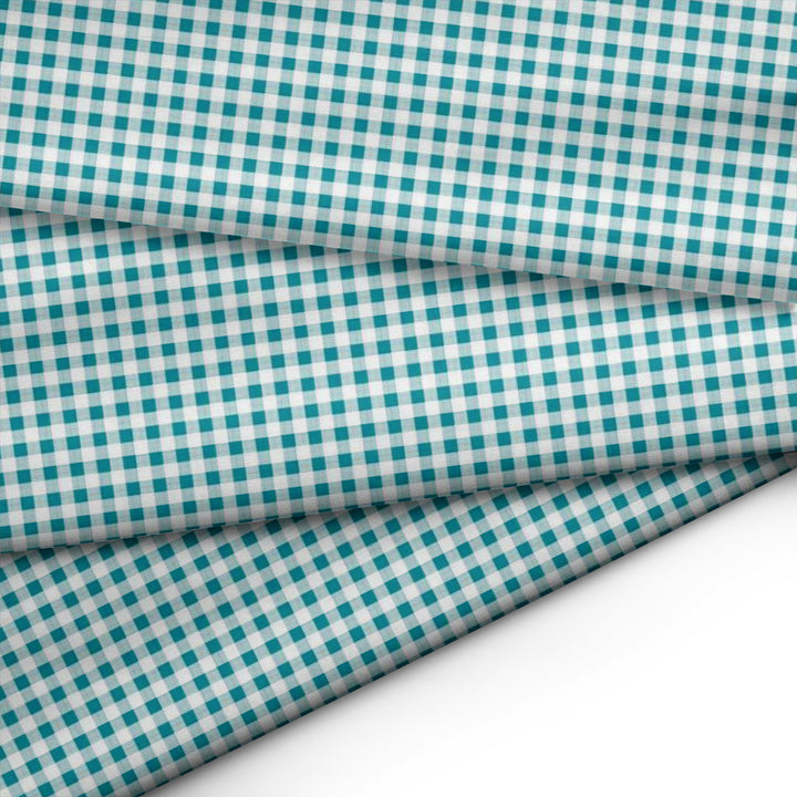 20s Sheeting Gingham Checks Fabric (1 Meter)
