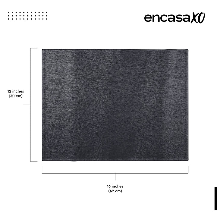 PU Leather Navy Blue Placemat