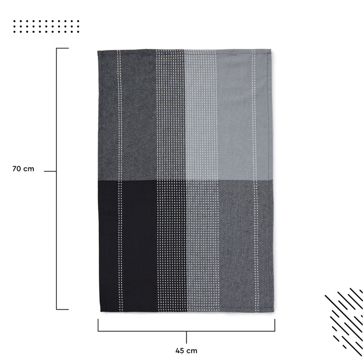 Cotton Grey Kitchen Towel