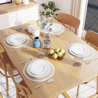 Cotton Beige & Off White Placemat (Pack of 4)