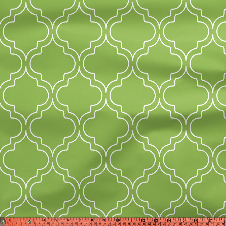 Printed Satin Fabric by Meter | Wide - 58 Inch Width (147 cm) | Soft Polyester Cloth for Curtains, Cushion Covers, Dresses, Kurtis, Crafts, Craft Sewing & Home Decor