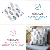 Micro Palm Leaves Cushion Cover