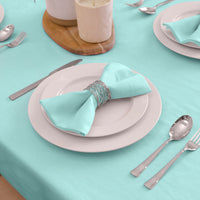 Cotton Egg Blue Table Napkins (Pack of 6)