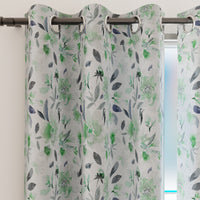 Blackout F1 Green Curtain (Pack of 2)