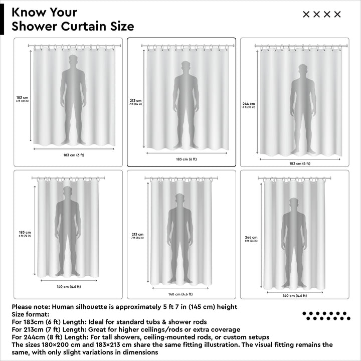 Polyester Mint Shower Curtain (Pack of 1)