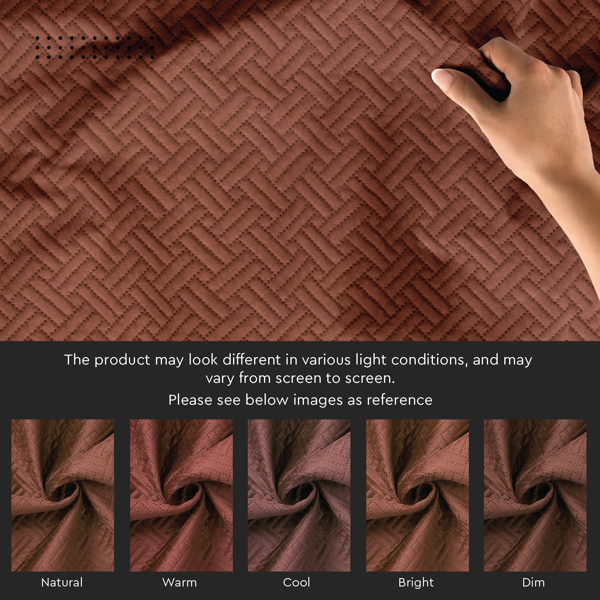 Quilted Velvet Fabric by Meters 54 Inches Wide | 170 GSM | Ideal For Curtain, Cushion, Upholstery, Bags