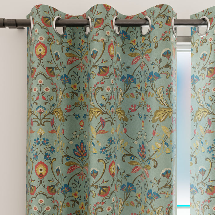 Blackout Polyester T1 Timeless Curtain (Pack of 2)