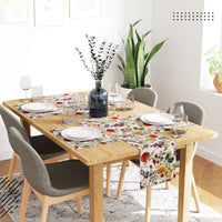 Cotton Fruit Table Runner+Placemat (Pack of 5)
