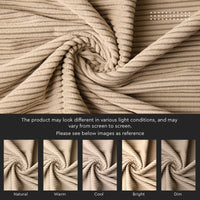 Corduroy Khaki Cushion Cover