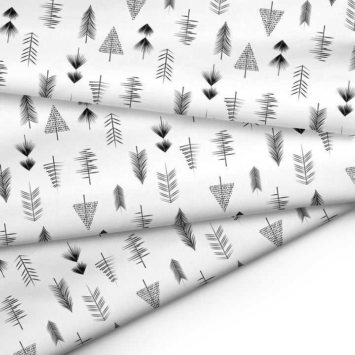 20s Sheeting Black arrow Fabric (1 Meter)