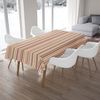 Cotton Multistripe Table Cloth (Pack of 1)