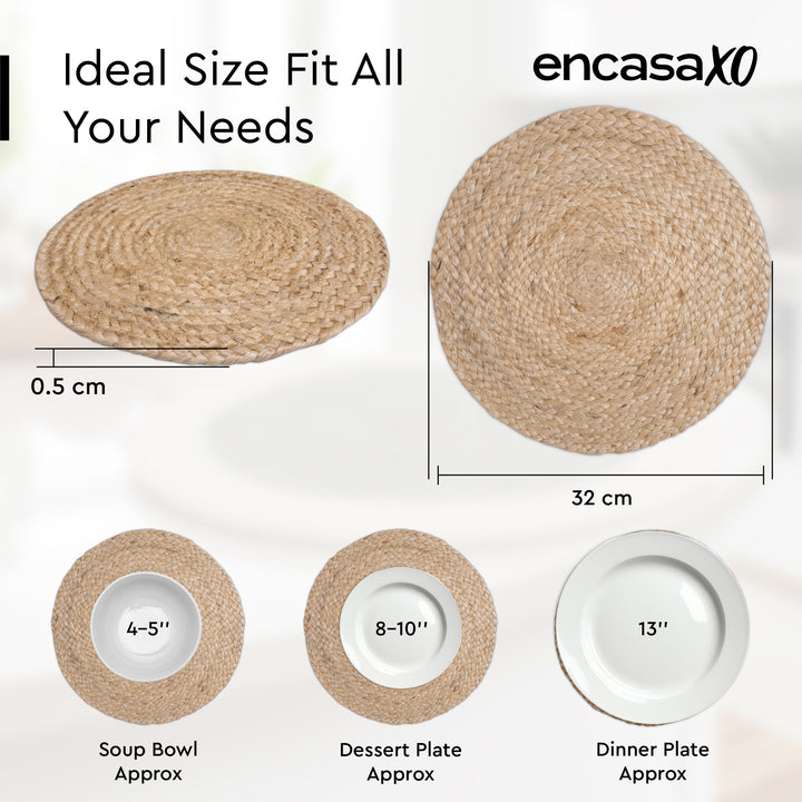 Jute Jute Natural Bleach Placemat