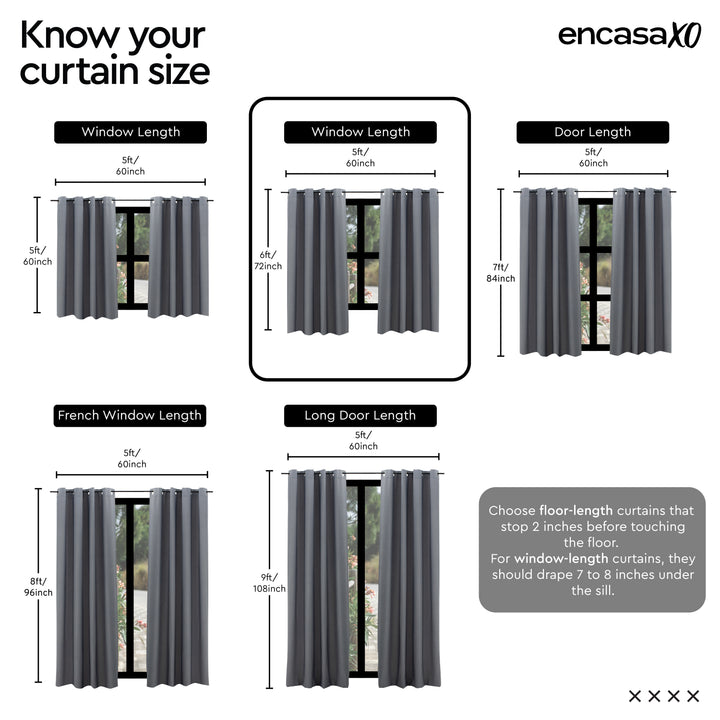 Micro Mint Curtain (Pack of 2)