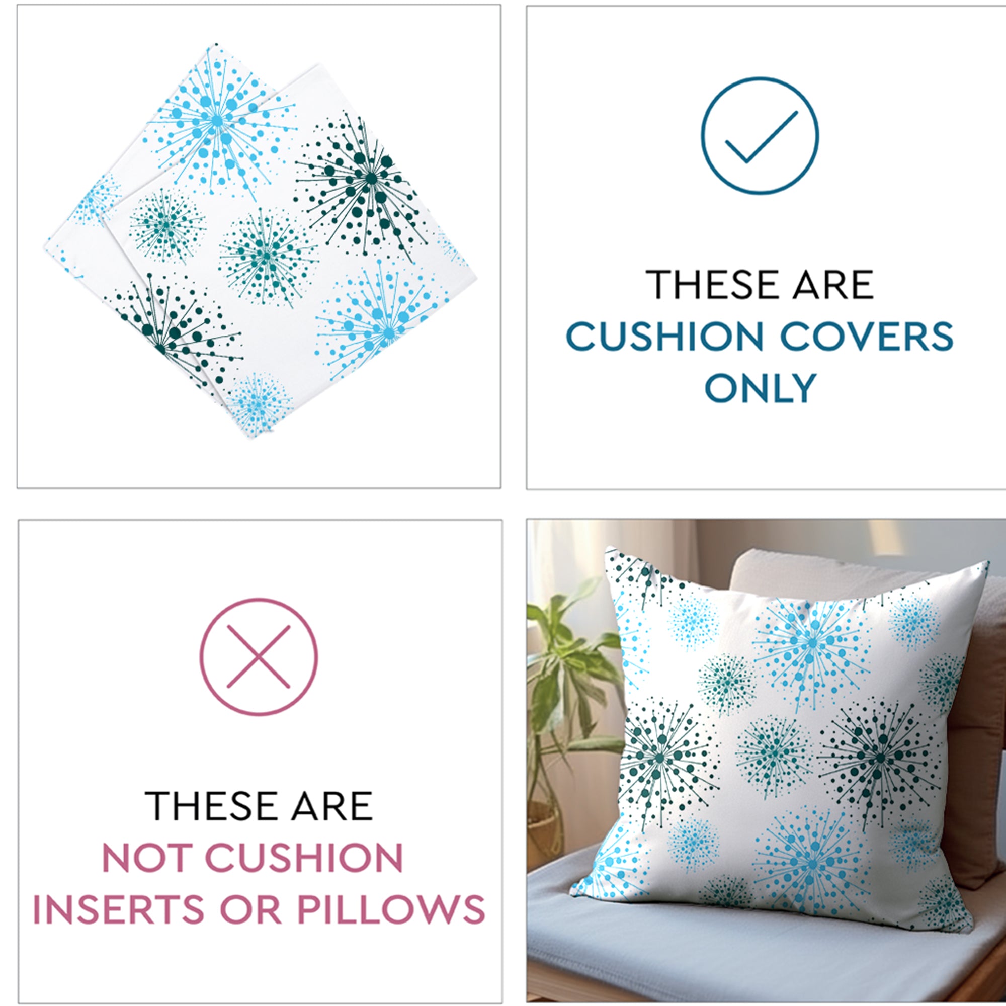 Micro Blowball Cushion Cover