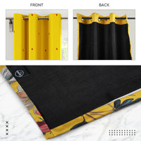 Blackout J2 Yellow Curtain