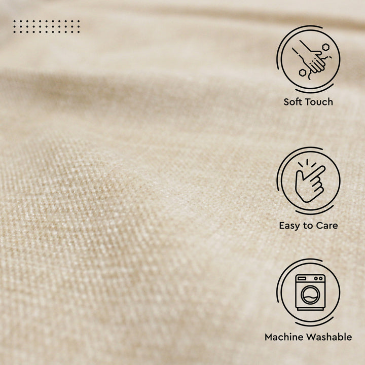 Chenille Textured Fabric Decorative Soft Rich Cloth with Plain Colours for Sofa, Furnishing, Upholstery, Curtains, Cushions and Craft - 39"x54"/100x137 cm