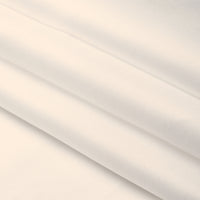 Polyester Solid Cream Fabric 1 Meter