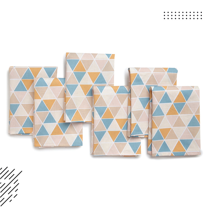 Cotton Triangles Table Napkin
