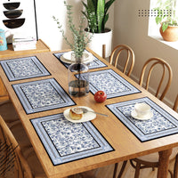 Cotton Indigo-02 Placemat (Pack of 6)