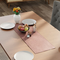 Chenille Buff Table Runner