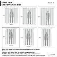 Polyester Apple Shower Curtain (Pack of 1)