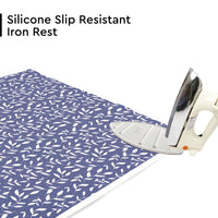 20s Sheeting Blue Leaflet Ironing Mat (Pack of 1)