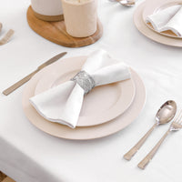 Cotton White Table Napkins (Pack of 6)
