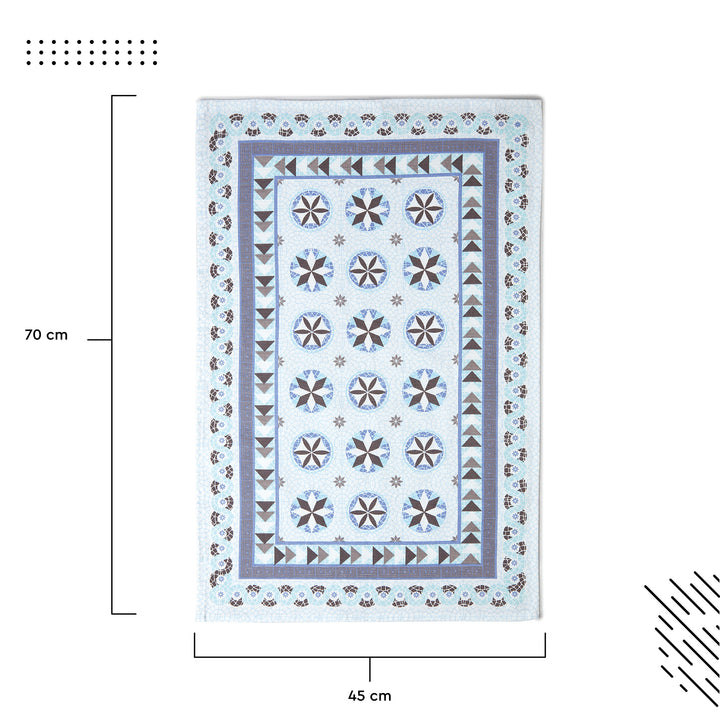 Cotton Mosaic Combo Kitchen Towel