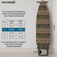 Cotton Canvas African Ironing Board Cover