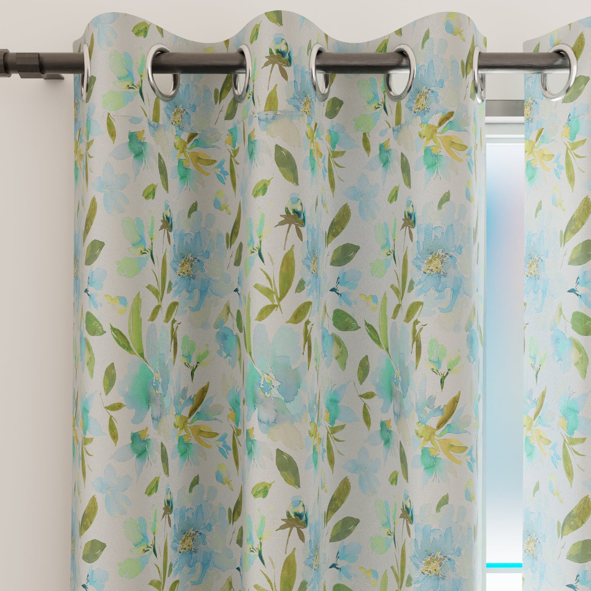 Blackout F1 Aqua Curtain (Pack of 2)