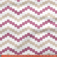 Printed Satin Fabric by Meter | Wide - 58 Inch Width (147 cm) | Soft Polyester Cloth for Curtains, Cushion Covers, Dresses, Kurtis, Crafts, Craft Sewing & Home Decor