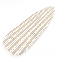 Cotton Franca Beige Stripes Ironing Board Cover (Pack of 1)