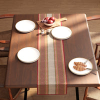 Madur Kathi Red Table Runner (Pack of 1)