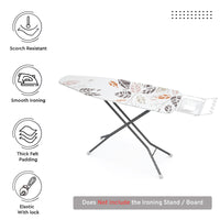 20s Cotton Twill Autumn Leaf Ironing Board Cover (Pack of 1)