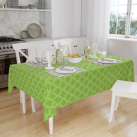 Polyester Greenery Table Cloth (Pack of 1)