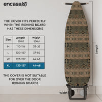 Cotton Canvas African Ironing Board Cover