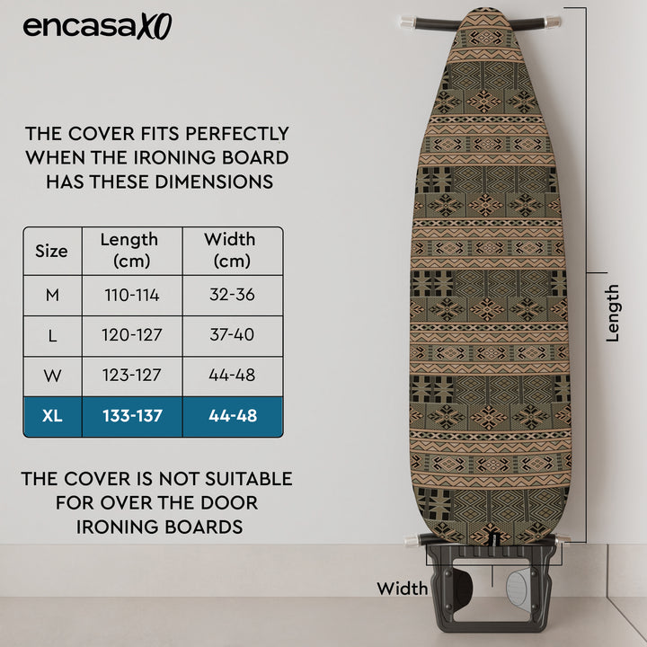 Cotton Canvas African Ironing Board Cover
