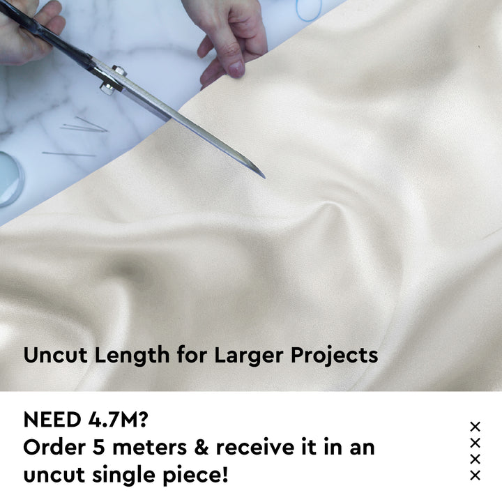 Satin Polyester Silk Frost Fabric