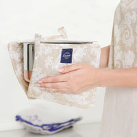 Cotton Beige Potholder (Pack of 2)