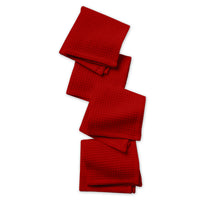 Cotton Red Dish Towel (Pack of 12)